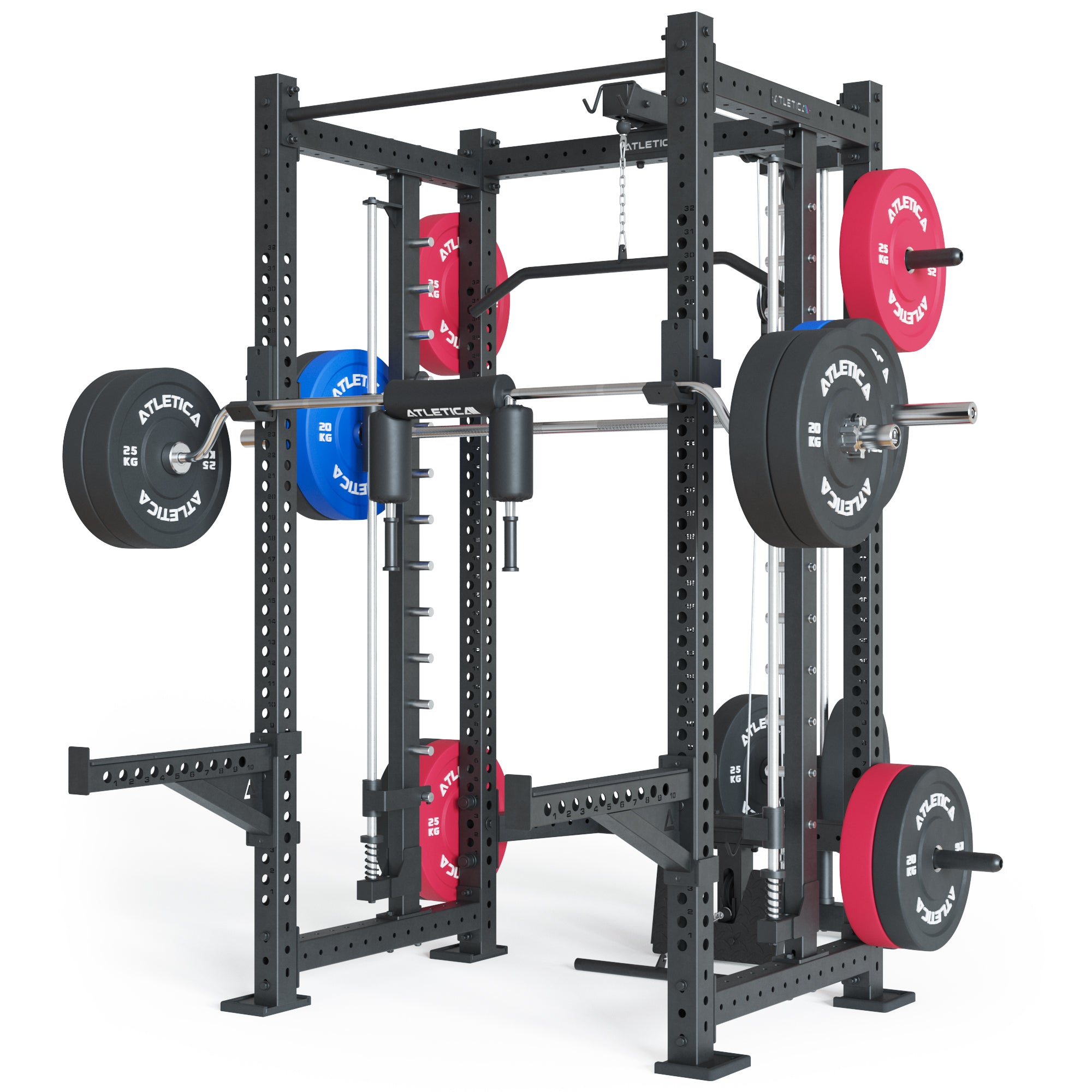 R8 Spectre | Power Rack con máquina Smith | Corto | Medio | Largo