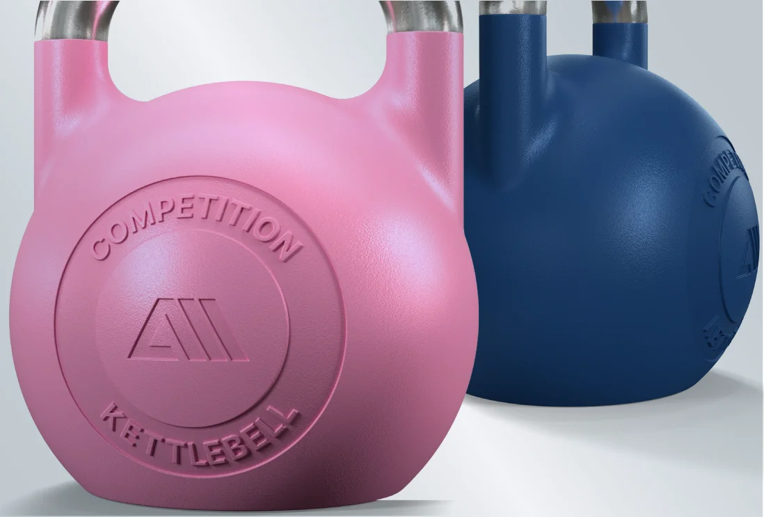 Atletica Competition Ketllebells: Klar erkennbare Gewichte durch Farbcodierung
