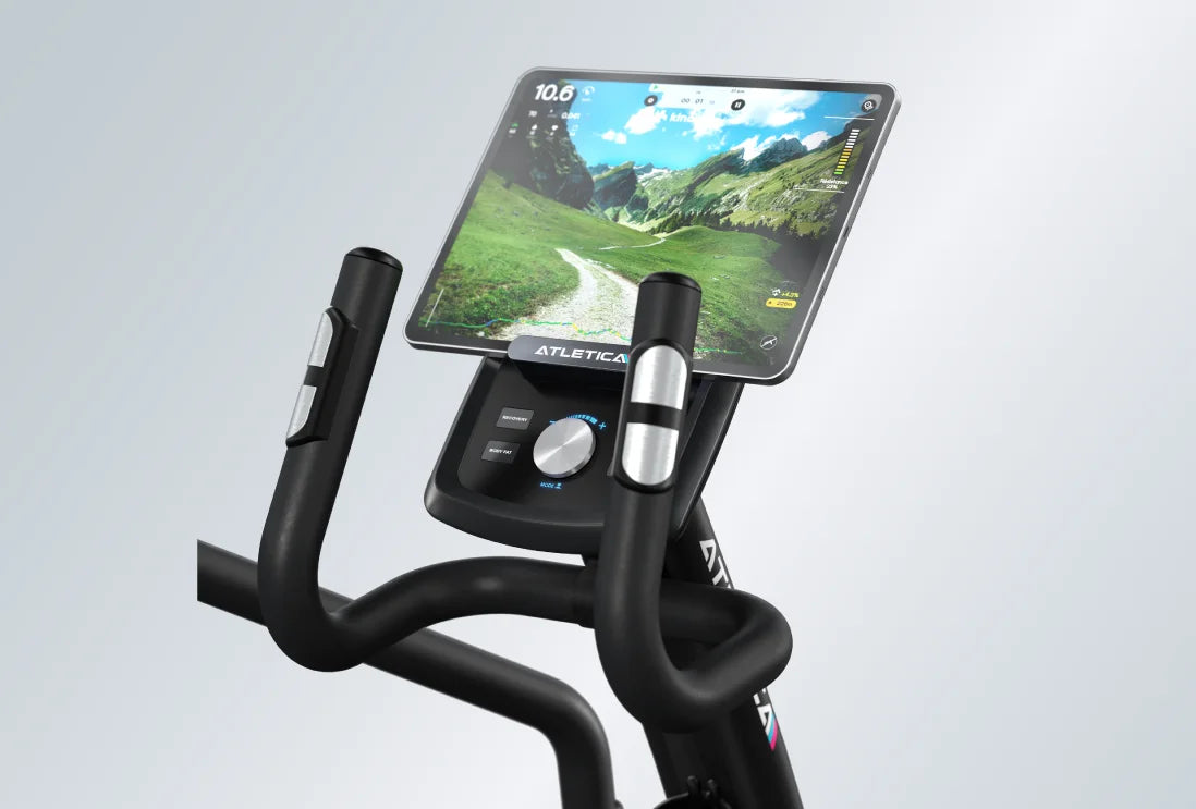 Crossfold Crosstrainer mit smarter Konnektivität: Zwift und Kinomap Verbindung möglich