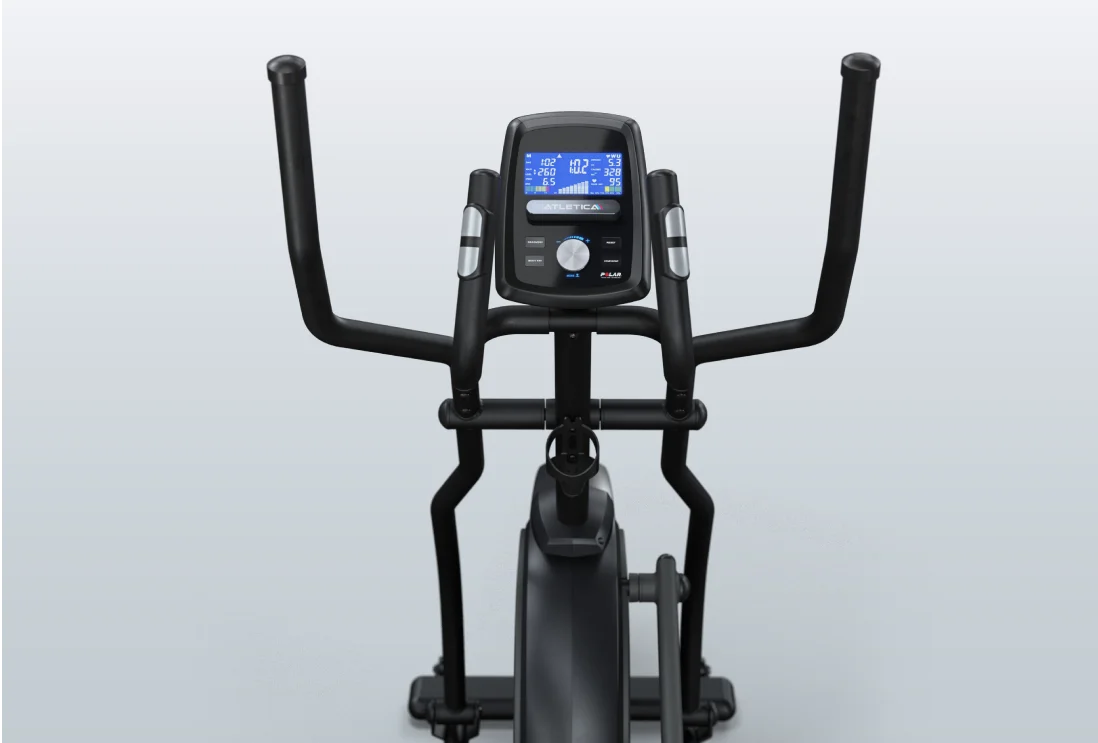 Summit Crosstrainer: 12 feste Programme, Watt- & Herzfrequenz-Programme 