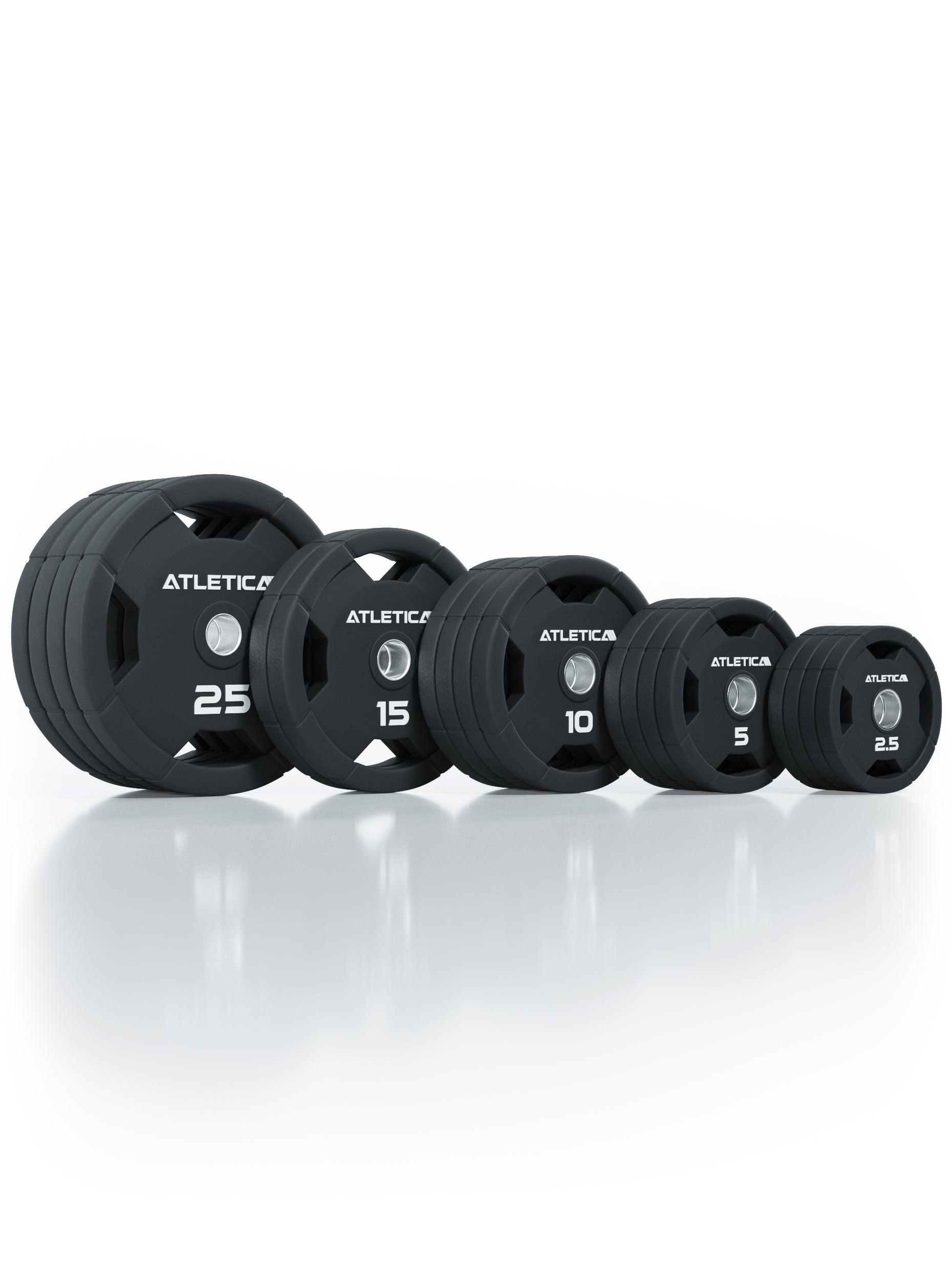 Talerze Gripper 4H | Zestaw 200 kg | Gumowe talerze obciążeniowe