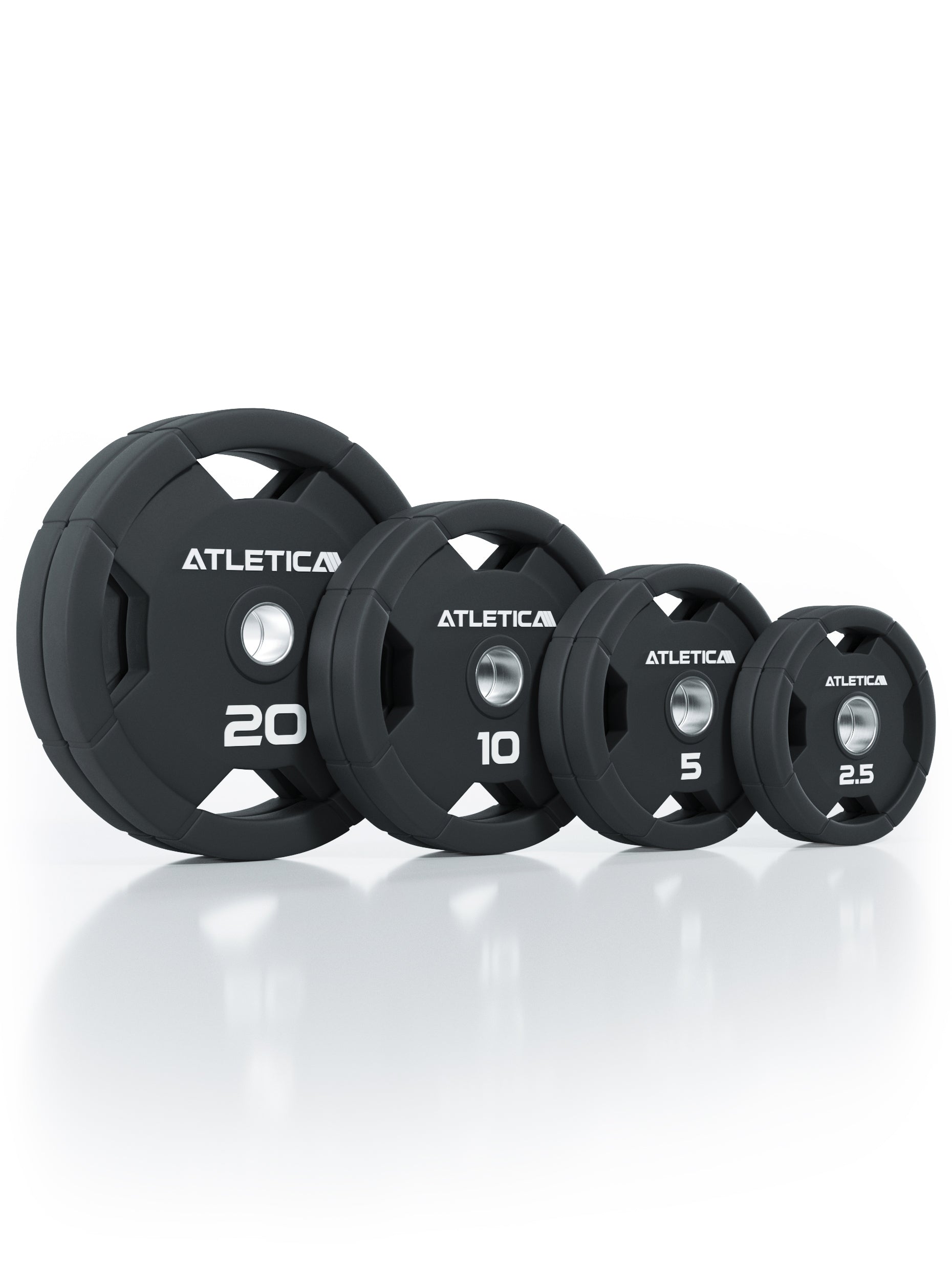 Talerze Gripper 4H | Zestaw 75 kg | Gumowe talerze obciążeniowe