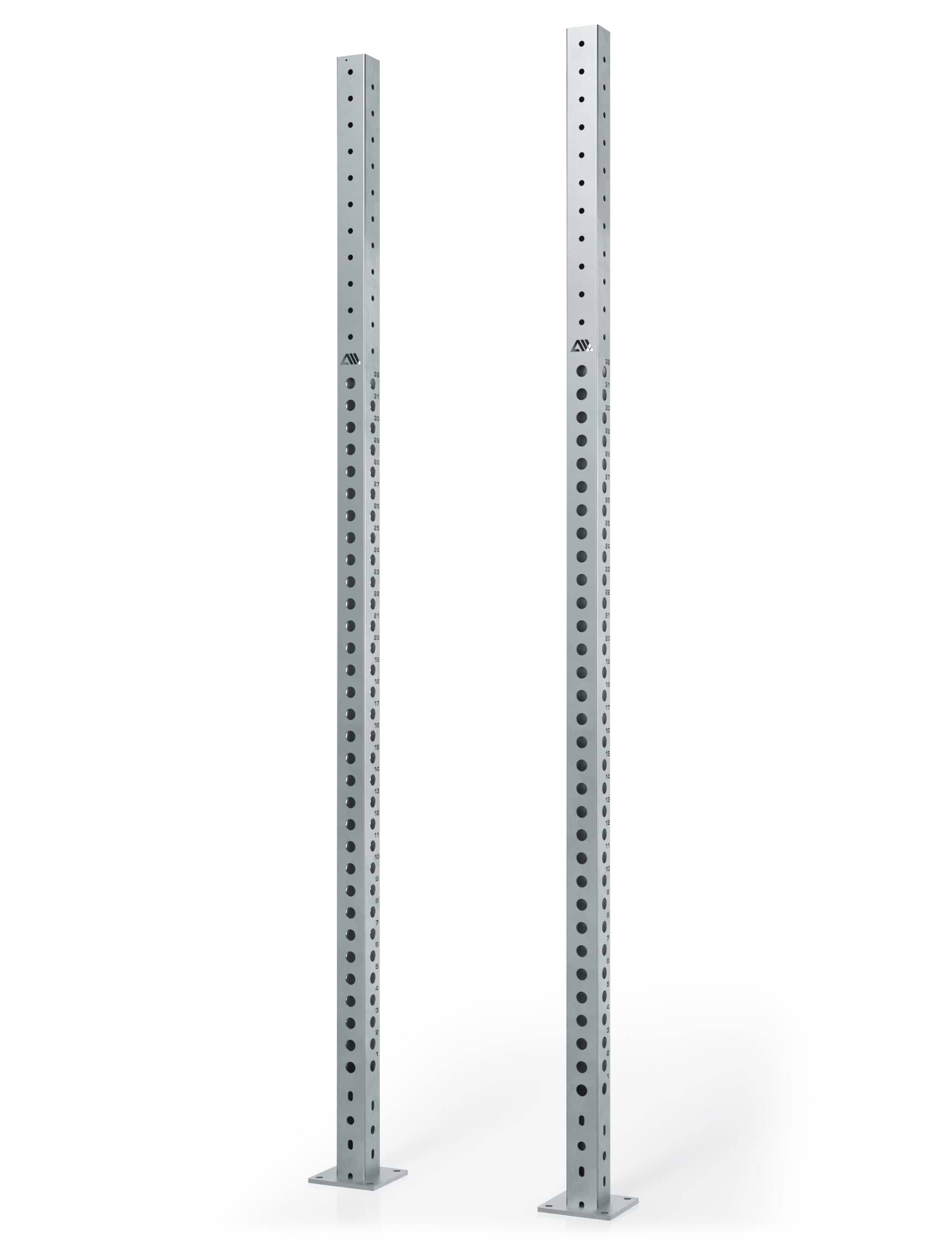 Słupek 255 cm na zewnątrz (Para) | Stal nierdzewna