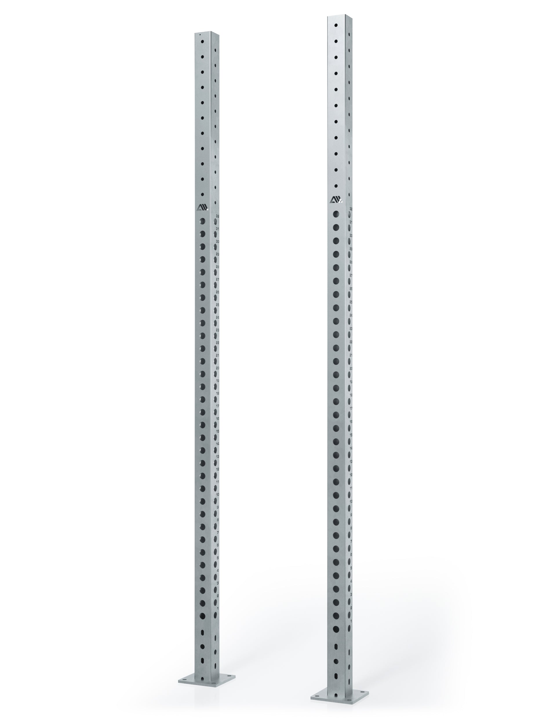 R8 Udendørs opretstående 255 cm (par) | rustfrit stål