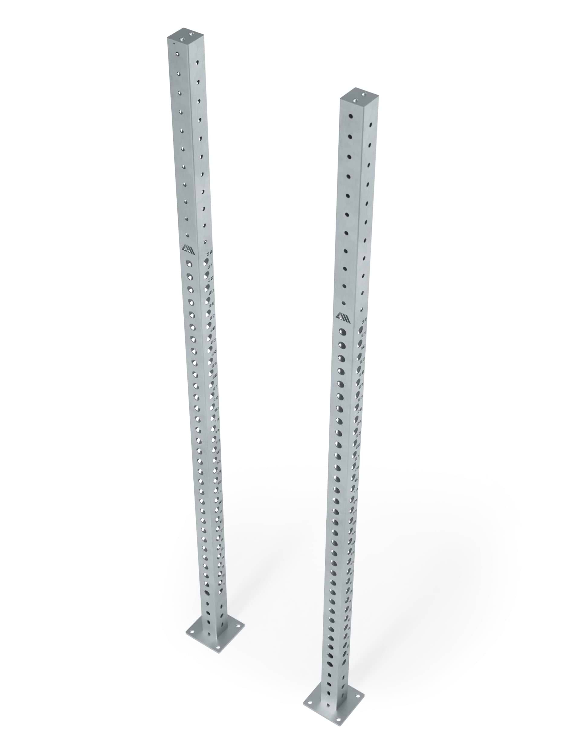 Słupek 255 cm na zewnątrz (Para) | Stal nierdzewna