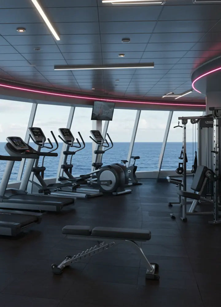 Fitnesslösungen für Kreuzfahrtschiffe