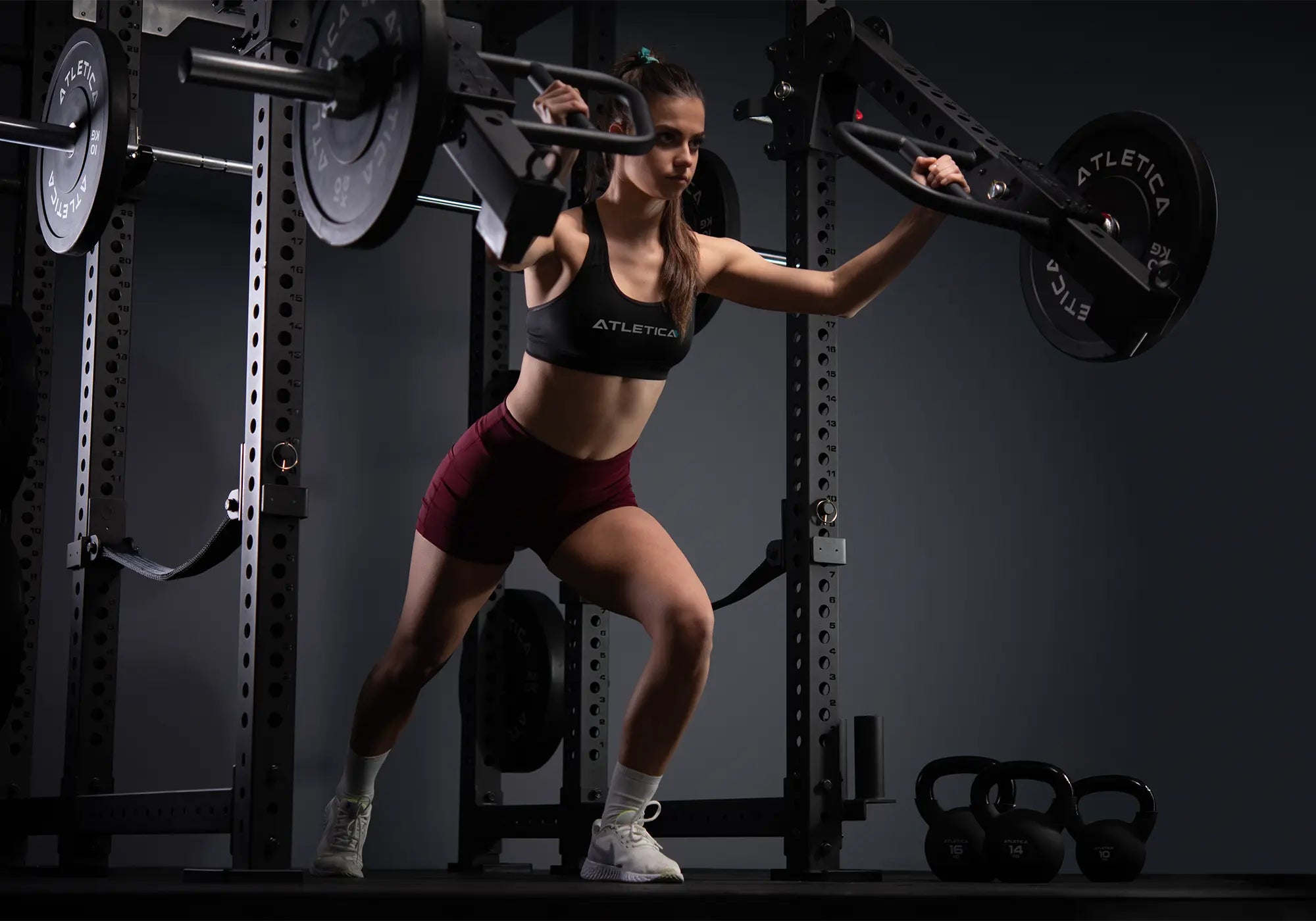 Schultertraining am Power Rack 