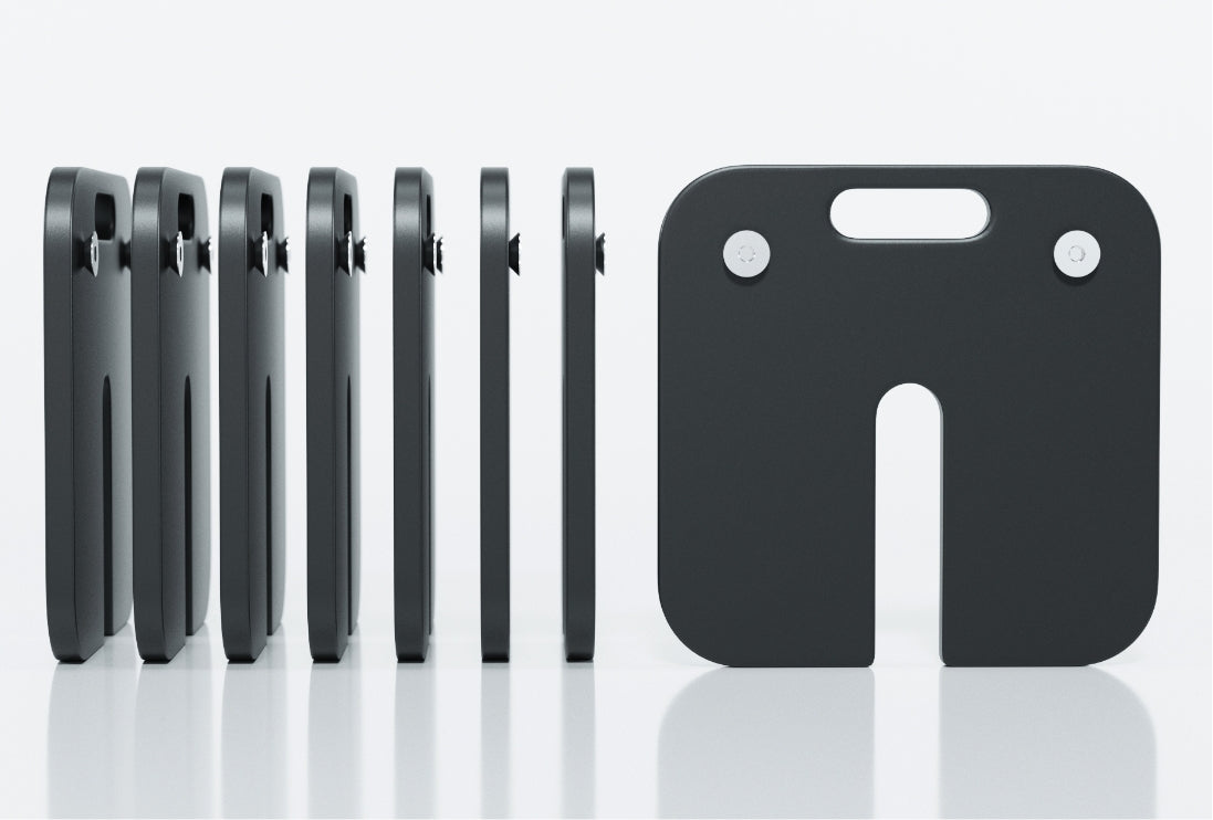 Gewichtsscheiben für die QUAD verstellbare Kurzhanteln