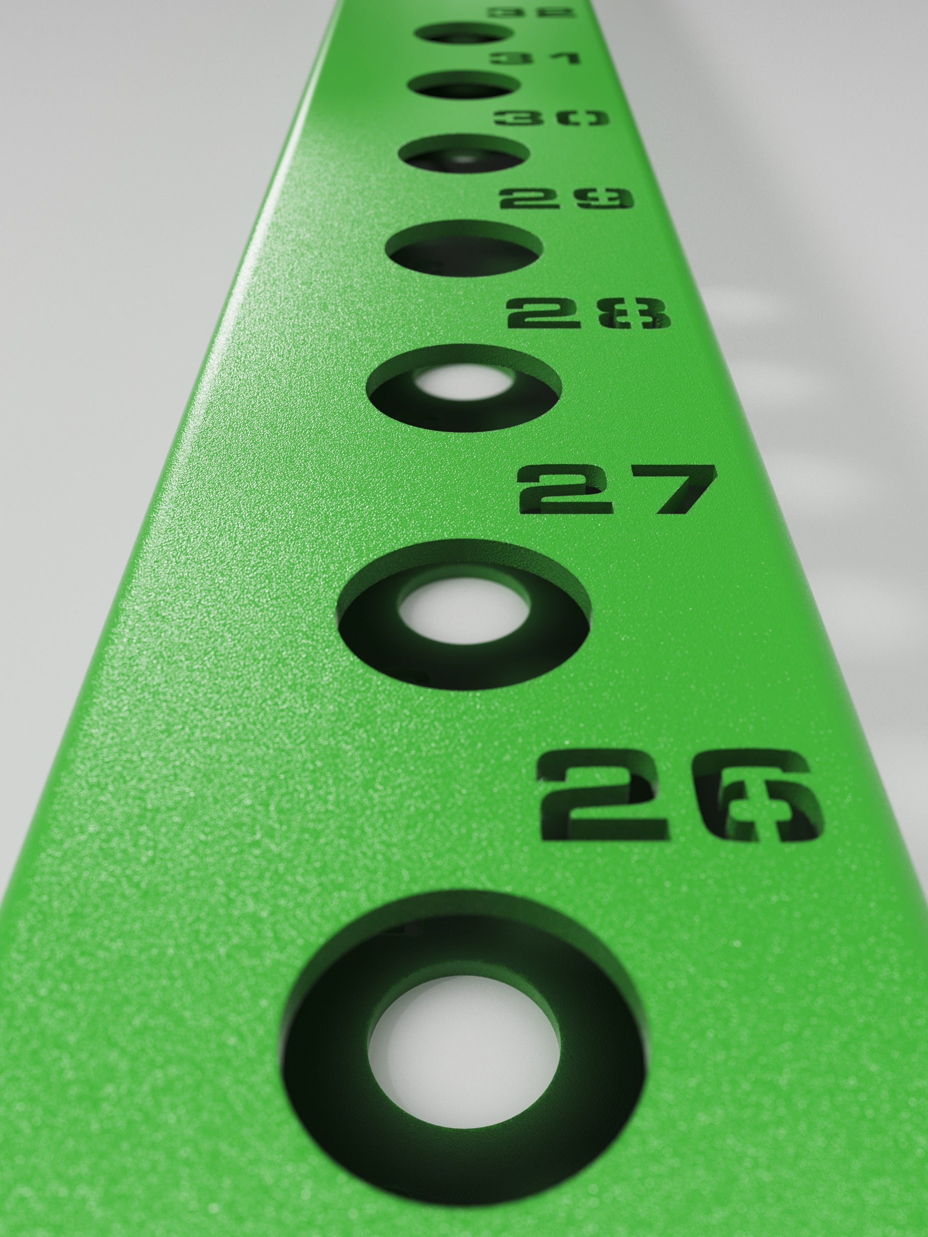 Farbige Uprights: 