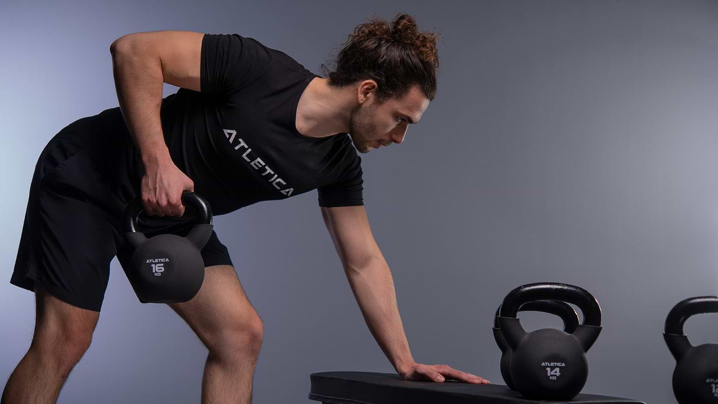 Kettlebell back training