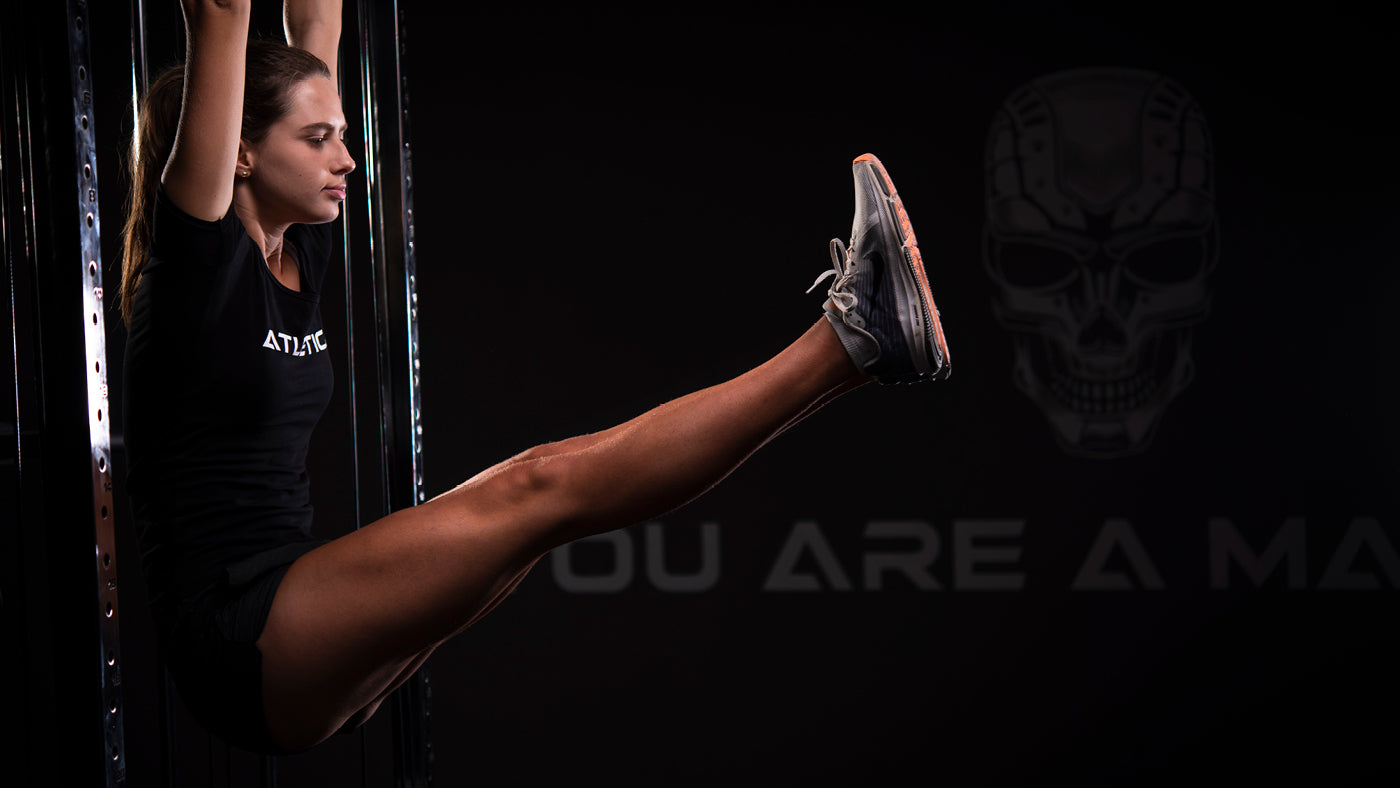 Hängen am Power Rack