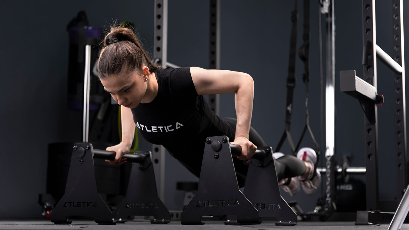 Parallettes für Liegestütze