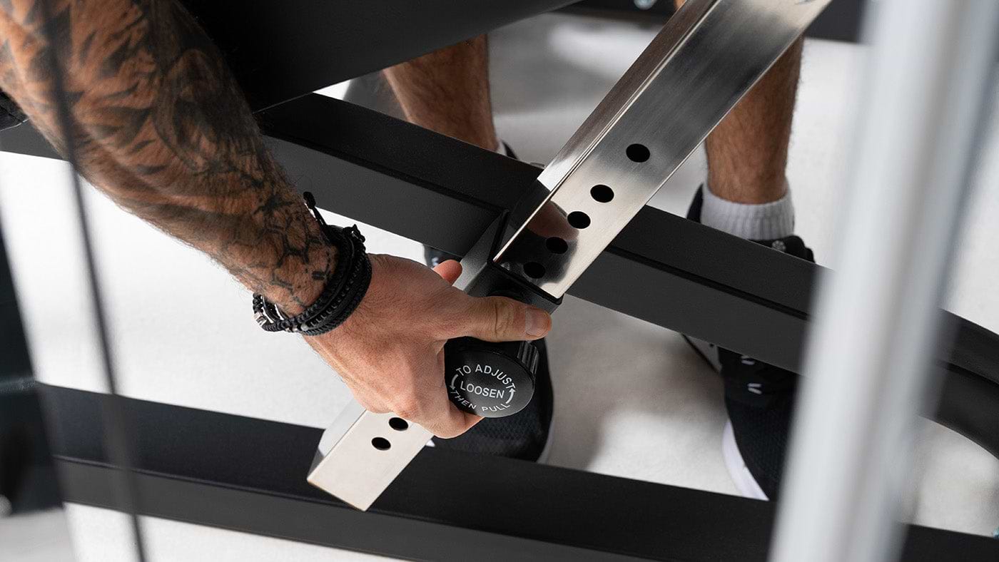 adjustable weight bench from Atletica