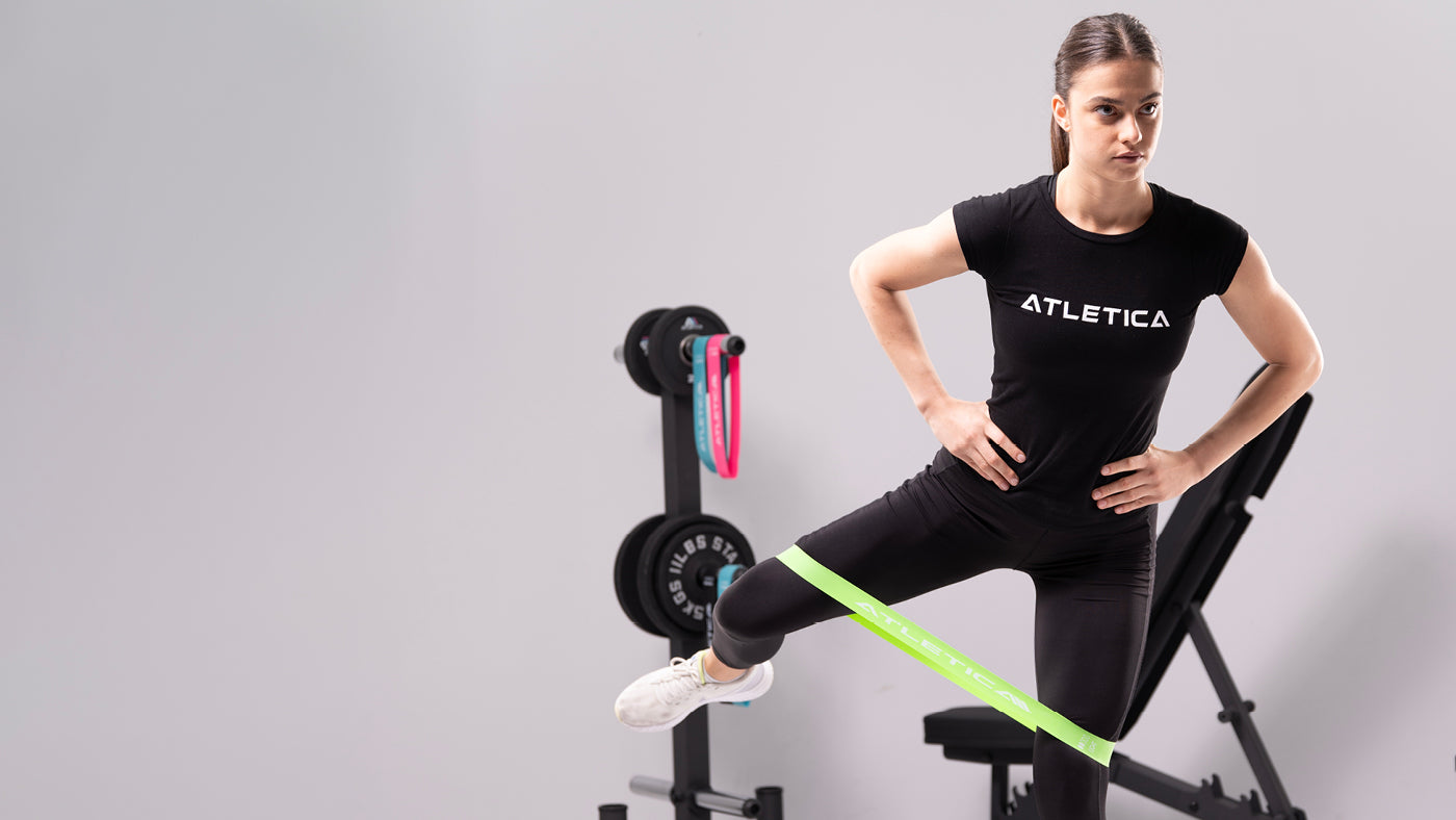 Theraband leg exercises