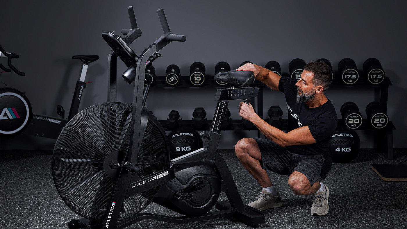 MagnaBike Air Bike einstellbarer Sitz