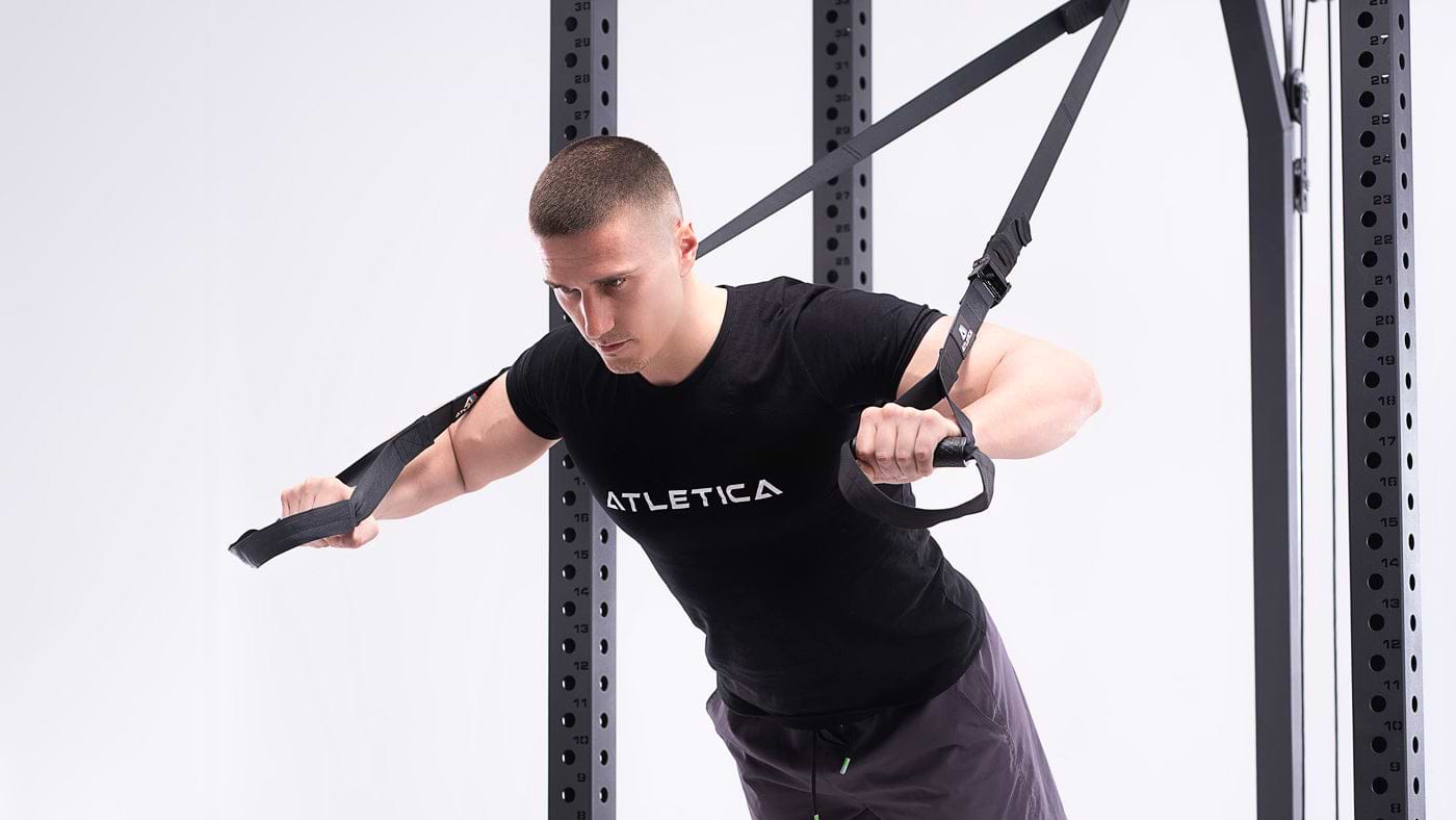 Sling Trainer Exercises on the Power Rack