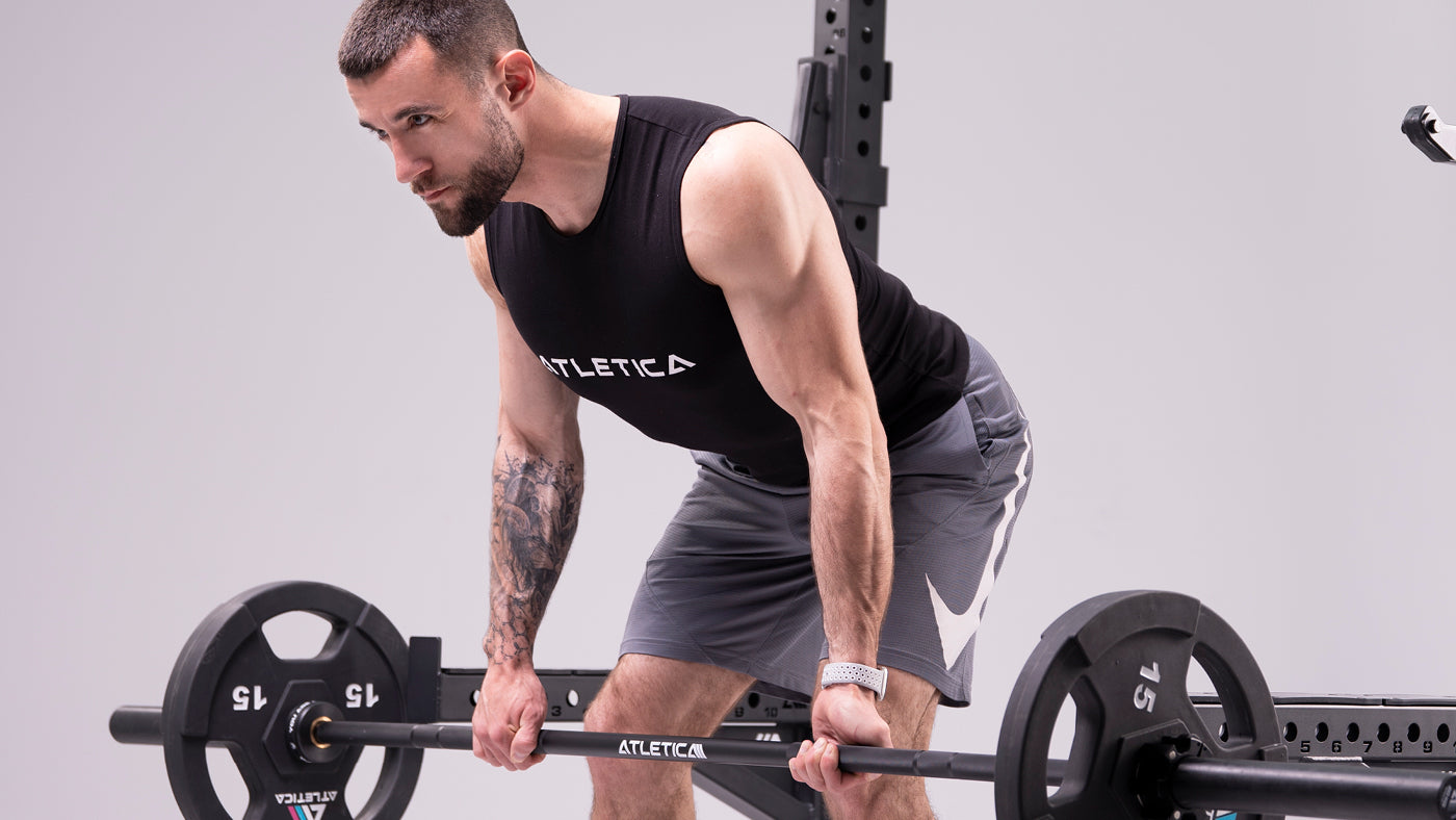 Barbell rowing