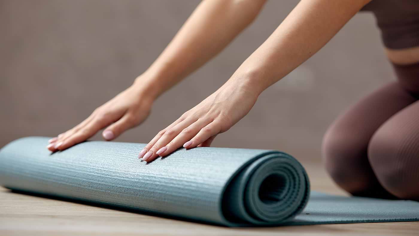 Pilates Gymnastikmatte
