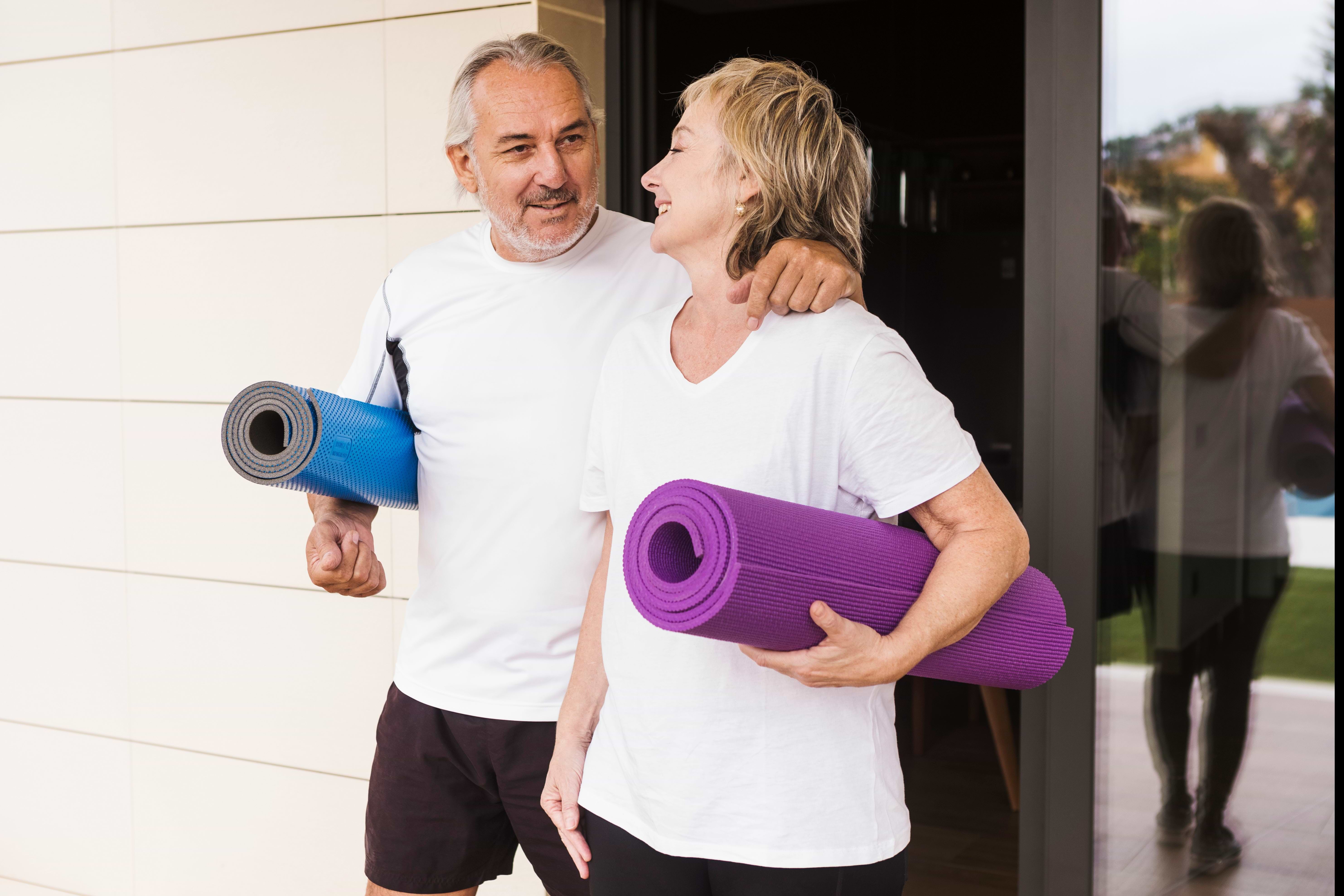 setting up senior fitness studios