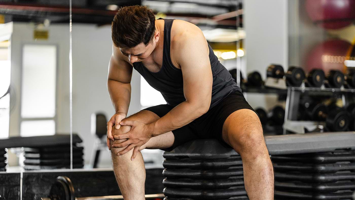 Sore muscles after training