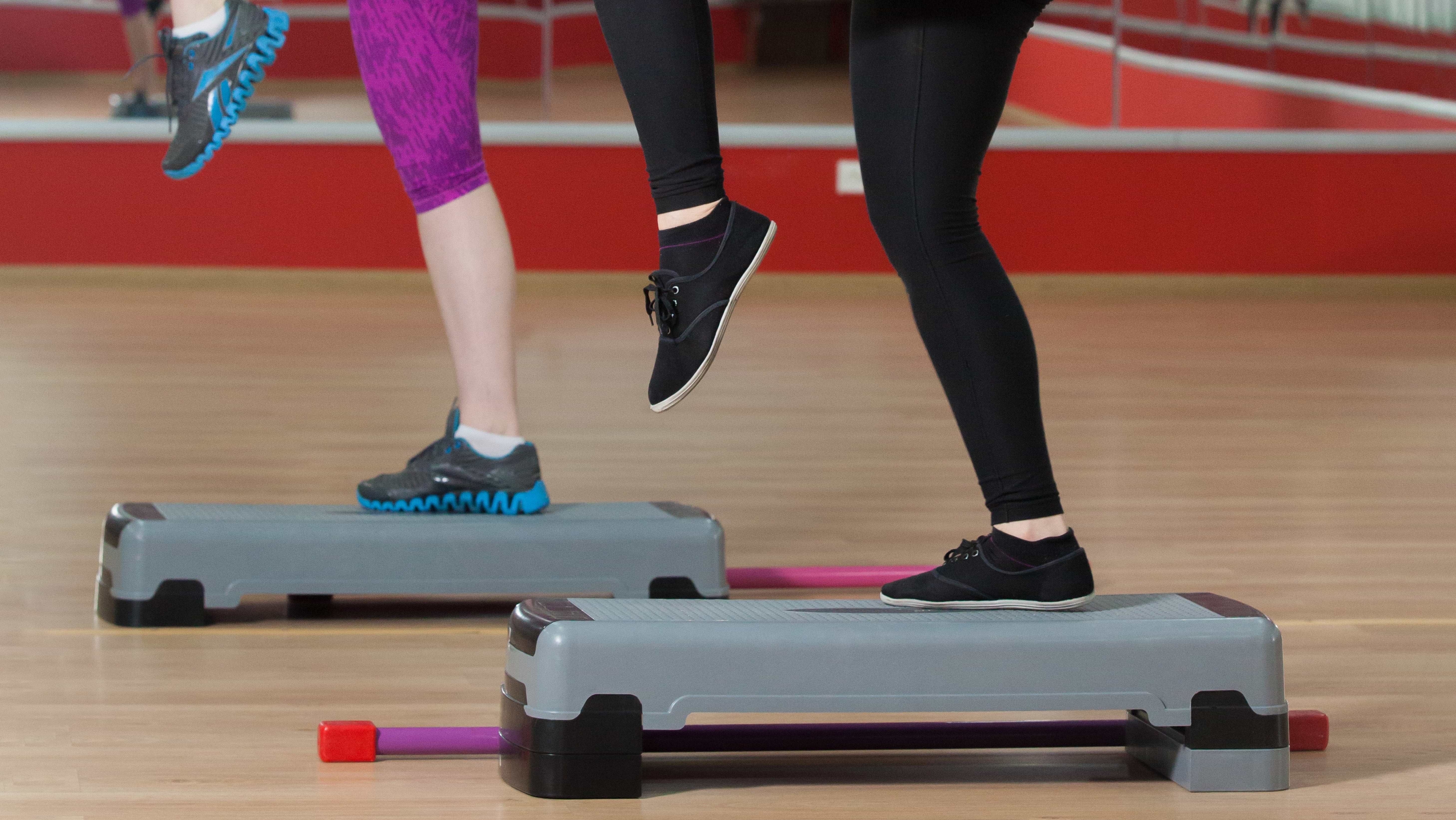 Vibration plate workout