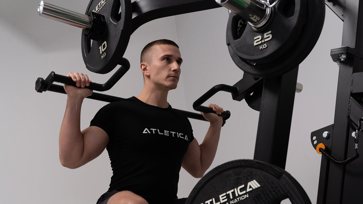 strength training on the weight machine