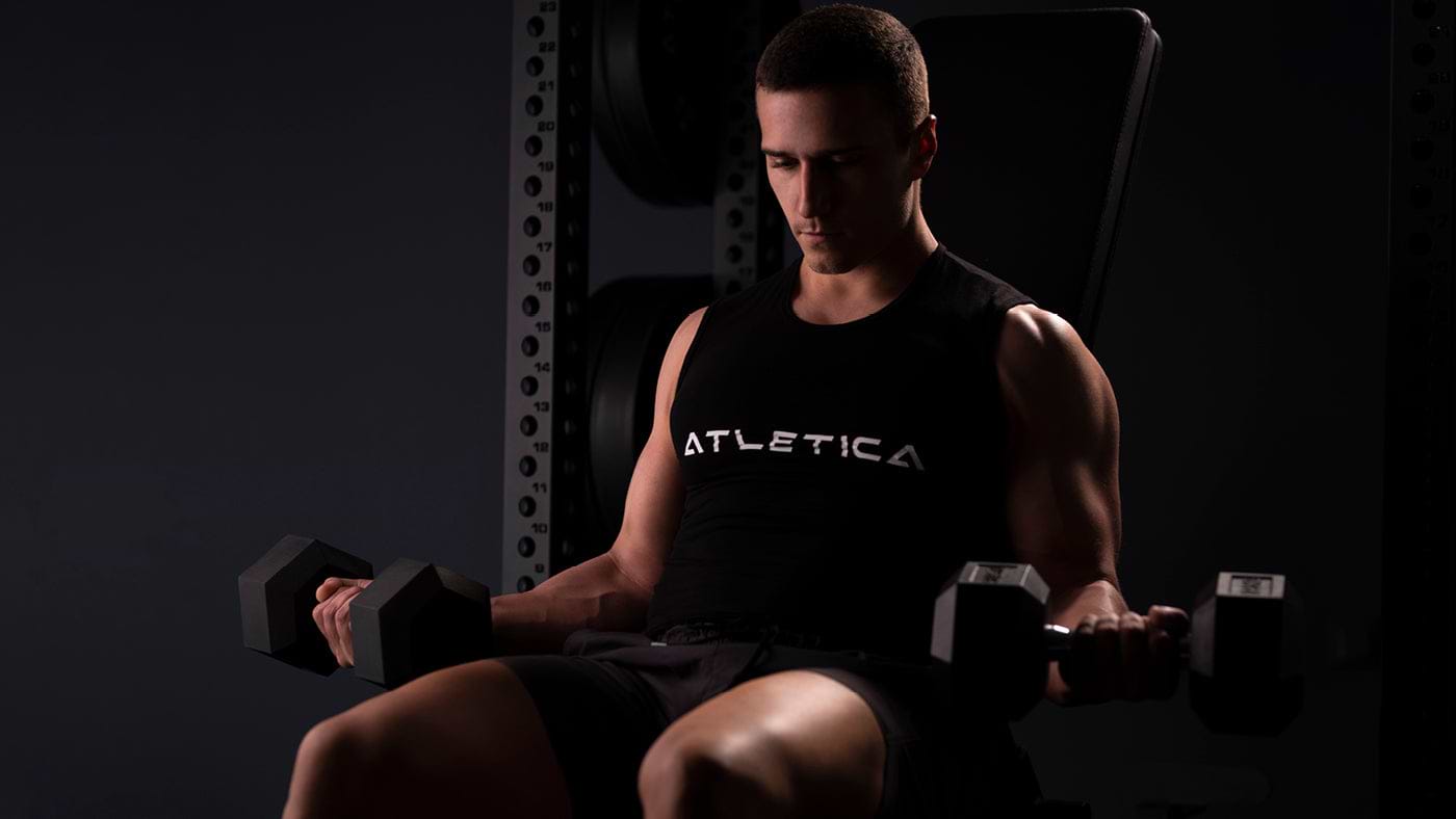 Hexagon dumbbells