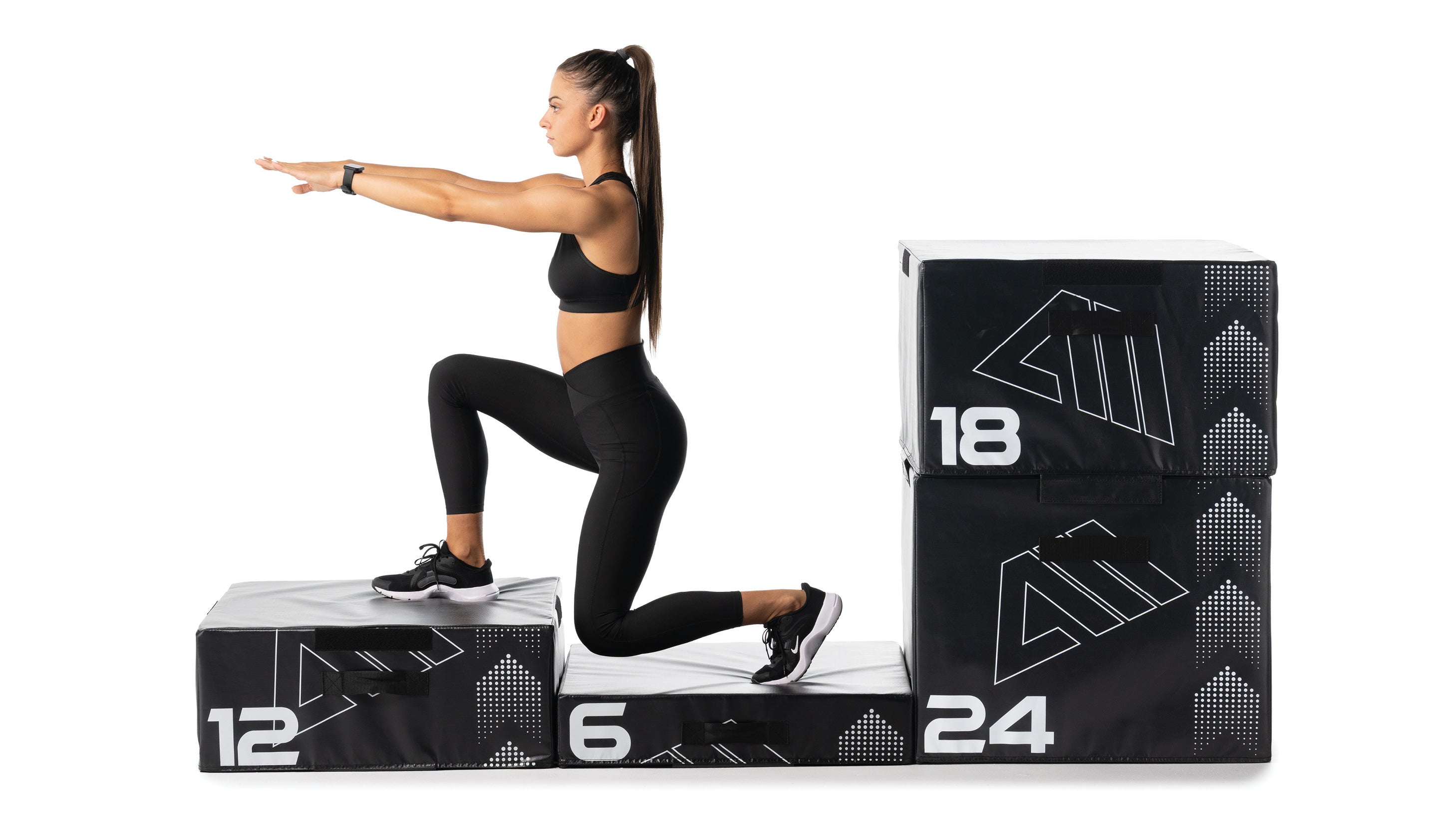 Plyo Box Lunges