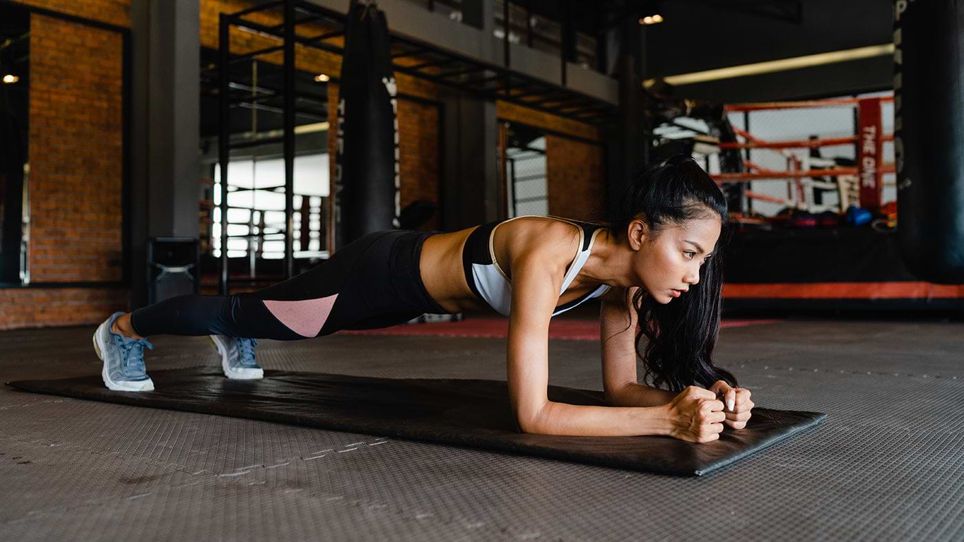Plank: Lose belly fat