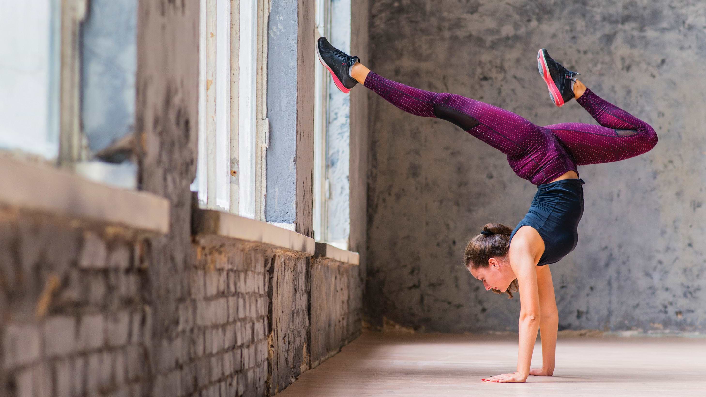 Handstand lernen zuhause