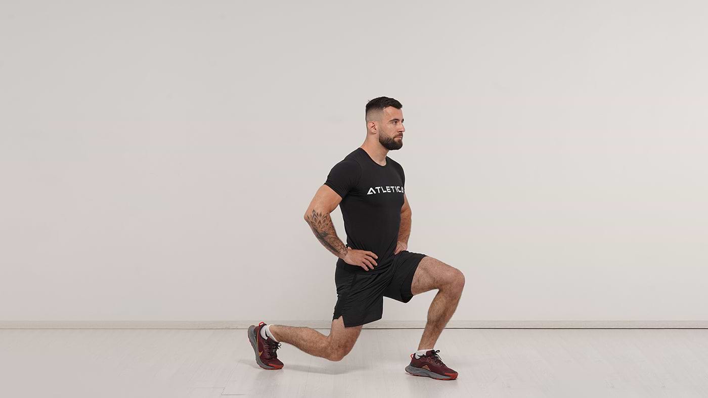 Lunges stretching