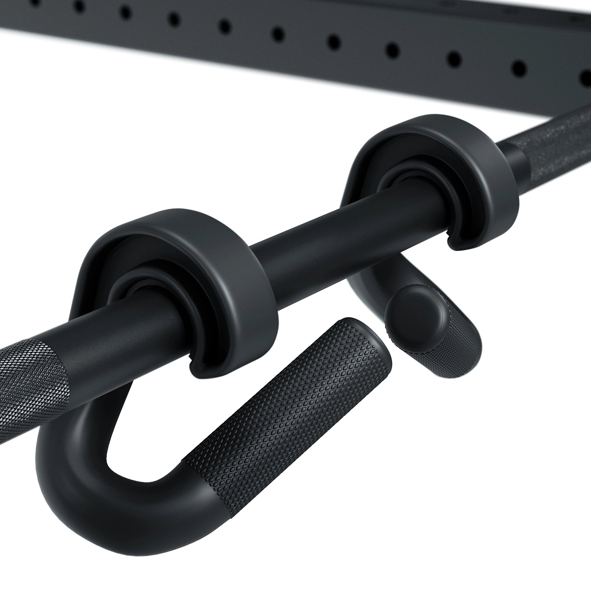 Poignée Kettlebell Pro 100 - Pour Haltères Série Pro 100, Angle 90°, Réglable - Noire Acier