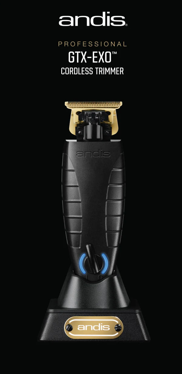 Andis GTX-EXO T-Outlining Cordless Trimmer with 4-in-1 TurboJet Air Duster