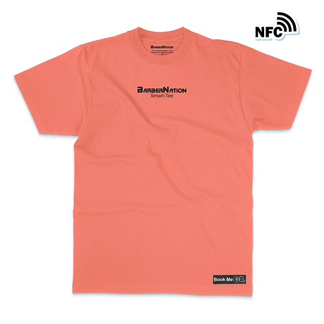 BarberNation Signature "Book Me" Smart-Tee with NFC