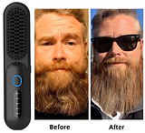 BarberNation Ultra Heated Beard Brush