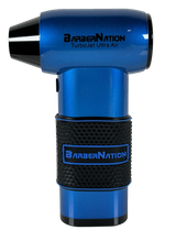 BarberNation 5-in-1 TurboJet 2.0 Ultra Air Duster 150,000RPM - Barber Blue