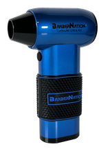 BarberNation 5-in-1 TurboJet 2.0 Ultra Air Duster 150,000RPM - Barber Blue