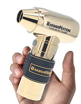 BarberNation All Metal Body 4-in-1 TurboJet Air Duster Pro - Solid Gold