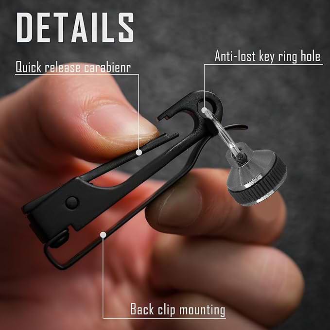 BarberNation "Clipper-Clip" Pro with Super Strong Magnet Modules (2x) Cyber Monday