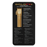 BabylissPRO GoldFX Clipper (FX870NG) with 4-in-1 TurboJet Air Duster