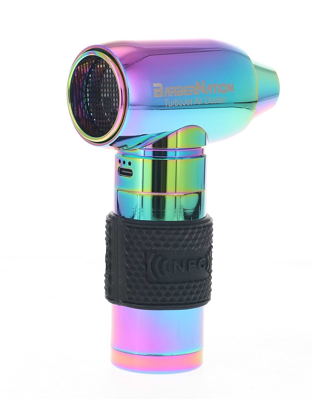 BaBylissPRO Limited Edition Iridescent LithiumFX+ Clipper & Trimmer Set (FX73HOLPKRB) with 4-in-1 TurboJet Air Duster
