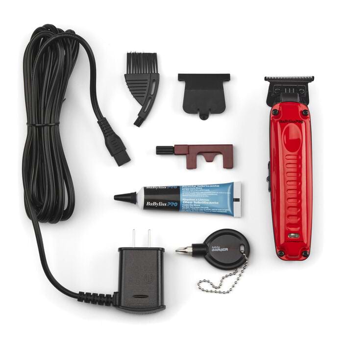 Babyliss Pro FX8700RE Barber Clipper Hair Trimmer Red 