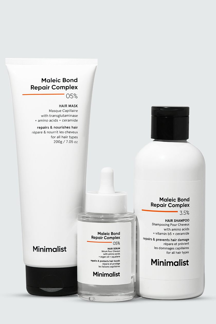 Maleic Bond Repair Complex Hair Care Trio
