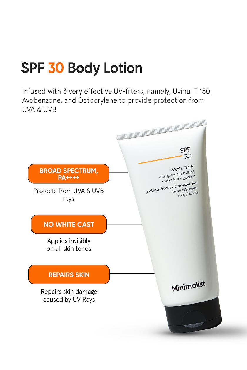 Minimalist SPF 30 Body Lotion thumbnail 2