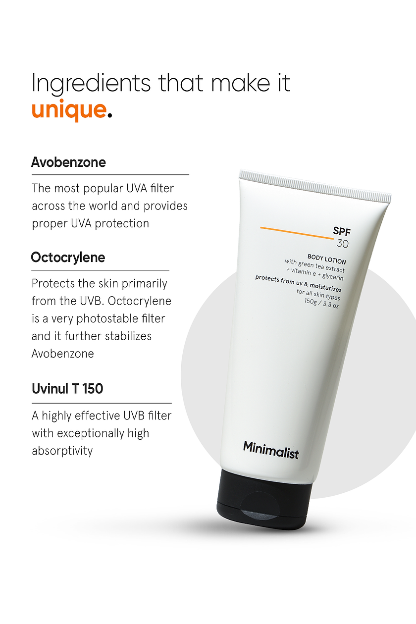 Minimalist SPF 30 Body Lotion thumbnail 4
