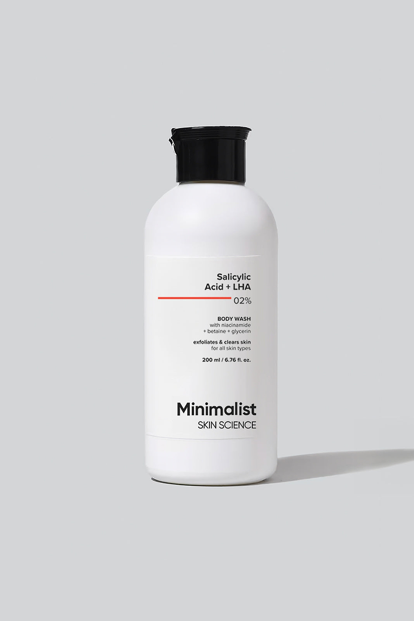 Minimalist 2% Salicylic Acid + LHA Body Wash