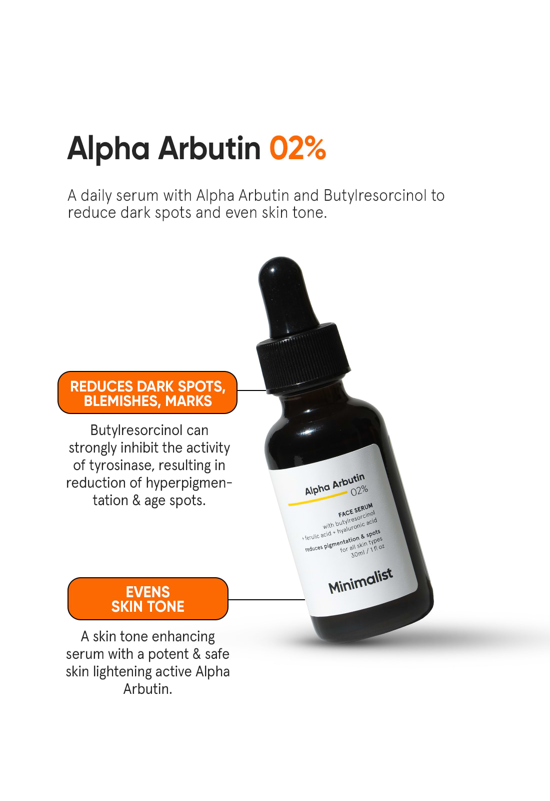 Alpha Arbutin 2% Face Serum