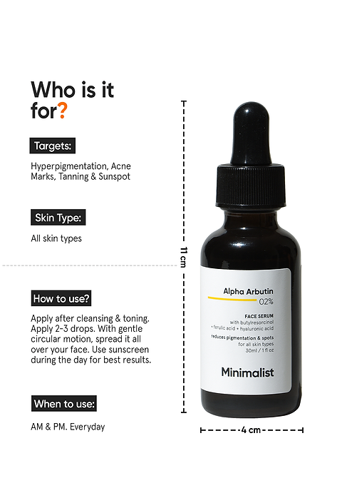 Alpha Arbutin 2% Face Serum