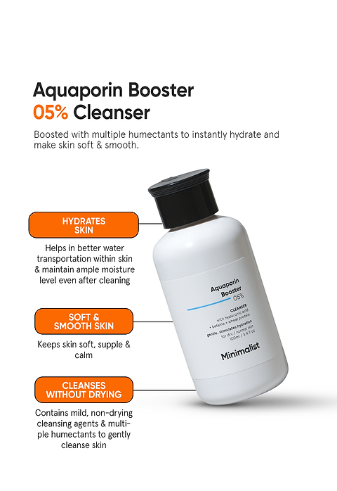 Aquaporin Booster 5% Cleanser