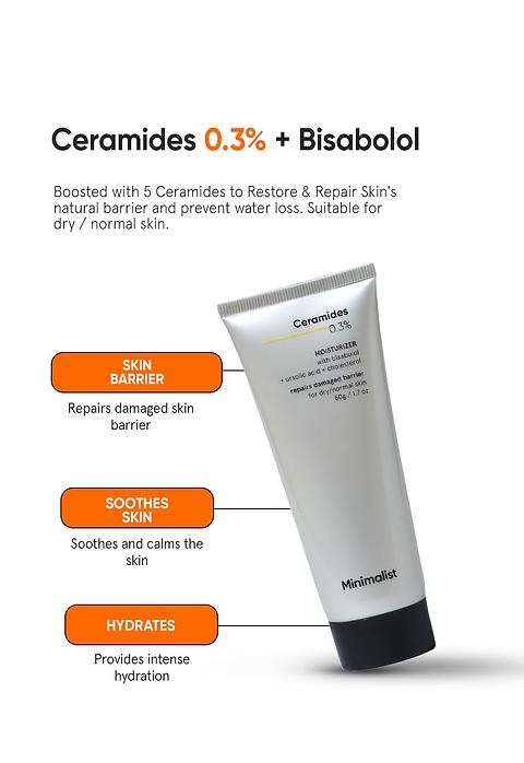 Ceramides 0.3% + Bisabolol Moisturizer